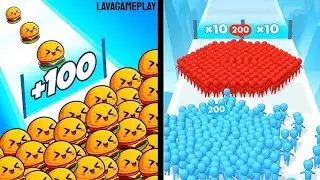 Join Clash 3D VS Food Run 3D: Android phone 📱 Gameplay ❌🚫 Max Levels!