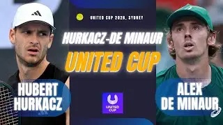 HUBERT HURKACZ vs ALEX DE MINAUR | UNITED CUP 2026 SYDNEY | KOMENTARZ NA ŻYWO LIVE TRANSMISJA
