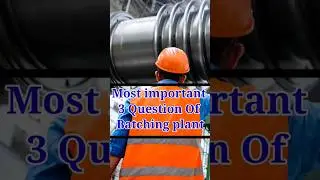 Most Important Interview Questions Of Batching Plant #shortvideo #viral @RMCBatchingPlant