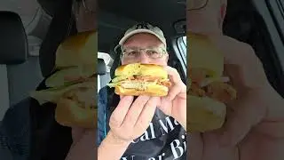 Burger King Crispy Bacon and Swiss Chicken Sandwich Review #burgerking #chickensandwich