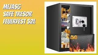 BEWERTUNG (2026): Mejasg Safe Tresor Feuerfest 52L. Infos