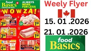 Food Basics Weekly Flyer | January 15 to 21, 2026 | Canada Deals