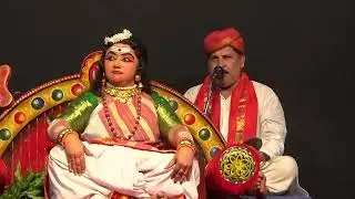 Yakshagana -- Girija Kalyana - 9 - Bondel - Shrimati Asha Ajith , Poornima Jagadeesh  Reshma Shetty