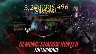 1701 Demonic SHADOW HUNTER 165M DPS Brelshaza Gate 2 Top Damage | Lost Ark: PvE 로스트아크