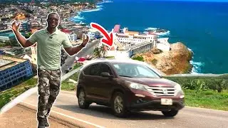 I DROVE FROM ACCRA TO CAPE COAST  CITY: First Time on captured