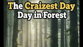 ASMR: crazy forest adventure: extreme forest survival: wild forest experience: real forest adventure