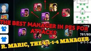 REVIEW OF BEST MANAGER EVER OF PES 21? R. MARIC 😍 4-1-1-4 🔥 BEST FOR COUNTER ATTACKS ❤ VENOM PLAYZ