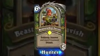New legendary card open pack Hearthstone 2022#shorts