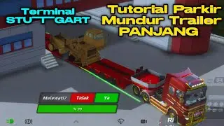 Tutorial Parkir Mundur Trailer PANJANG bagi pemula ( STUTTGART ) - Trucker Of Europe 3