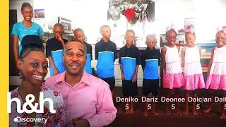 Um dia na rotina da família Derrico com 14 filhos | A Família Derrico | Discovery H&H Brasil