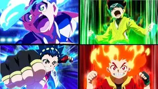 Valt and Hyuga vs Amane and Hikaru (Soul Revival Z Episode 1)