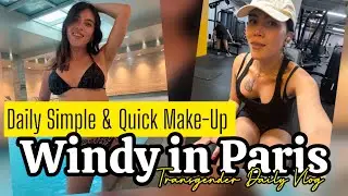 Trans Daily Vlog - Morning Simple Make Up - Pasar Pagi di Perancis