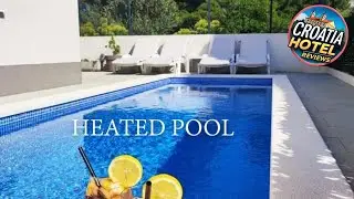 Apartment Adria Relax with private heated pool | Okrug Gornji, Croatia | Hotel Review 🛏️