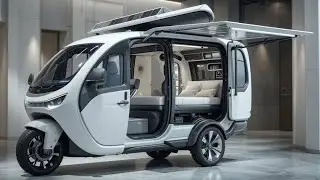 2025 Electric Shuttle with Solar Panels &ndash; The Future of Smart Sustainable Transport