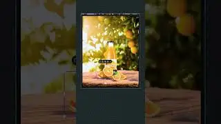 Orange Juice Instagram Post Design on Canva, Design Tutorial, Graphic Design #socialmediamarketing