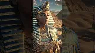 The exquisite golden pharaoh statue of the ancient Egypt, the world's most remarkable civilization