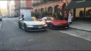 Car Spotting Supercars in London Uk | 12Cilindri, GT3 RS, Supra, 812 Superfast Novitec | Car Spotter