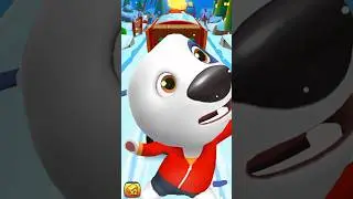 Talking Tom Gold Run Funny Fails in Christmas #shorts #viral