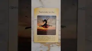 WATER SIGNS: POWER OF SURRENDER MESSAGE: TIMELESS~ SURRENDER TO JOY!