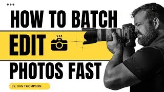 Live Batch Photo Editing & Retouching &mdash; Workflow + Q&A