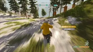 RIDERS REPUBLIC 3700 FT WHEELIE ON DIRTBIKE!