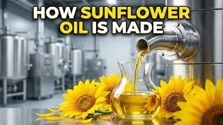 &ldquo;How Sunflower Oil Is Produced in Factory  | Extraction to Packaging In US