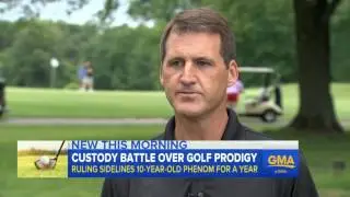 10 Year Old Golf Prodigy Caught in Parents' Custody Battle