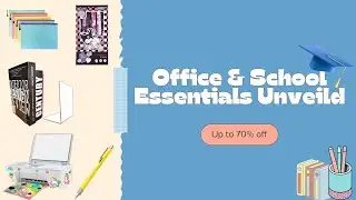 📚Back to School Brilliance: Must-Have Office Essentials!