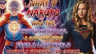 What If Naruto Was The 'Kryptonian' Sage, A God-Tier Hero From A Lost World | Naruto X Supergirl