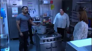 Eastenders Ravi lets Joel go on suki&rsquo;s demand as suki warns Vicki to repay them by tomorrow scene