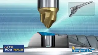 ISCAR INDUSTREALIZE - Medical - Orthopedic - Hip Joint - Stem - Chamfer Milling