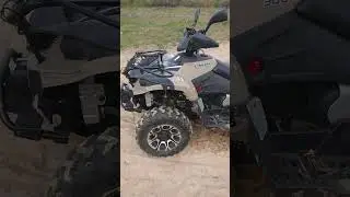 Linhai 300 с прицепом!