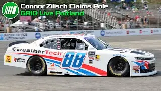 Connor Zilisch Wins Pole for Pacific Office Automation 147 | GRID Live Portland