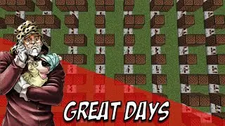 Jojo's Bizarre Adventure OP. 07: Great Days | Minecraft Noteblock Cover -AtmBr