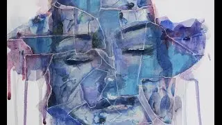 'Fractured' - Mixed Media Time Lapse