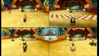 Salt Force Five Plays Mario Kart Wii (60fps) part 1