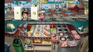 Cooking Fever: Fast Food Court Level 19 (3 stars) (iOS, Android)