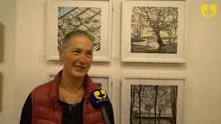 Zelda Eady at Original Print Fair 2018 at Espacio Gallery