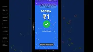 Shopsy ₹1 sale live order | 7 PM Order | Shopsy Rs 1 live order | #1rsrosewater #shopsy1rssale #re1