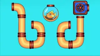 Save the Fish in One Smart Move 🐠 | Pull The Pin Puzzle Today | save the fish / pull the pin #level 