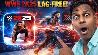 BEST PERFORMANCE BOOST 🔥 WWE 2K25 LAG FREE on Android | Winlator + GameHub Settings 😱