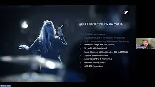 Spectera & EW DX Discover the Future of Wireless Pro Audio Webinar with Sennheiser&rsquo;s Brock Whitton.