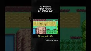 first time Pokemon player meets Brock 🪨