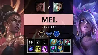 Mel Top vs Riven - EUW Diamond Patch 25.13