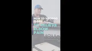 Как использовать зубную нить Voodoo Floss для облегчения боли в локте