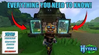 Everything From Arcanist Bench to Crafting Portals | Hytale Requirements and Functionality Guide!