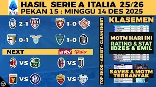 HASIL LIGA ITALIA 2025 TADI MALAM - TORINO VS CREMONESE 1-0, LAZIO, ATALANTA, SERIE A KLASEMEN
