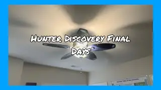 48&rdquo; Hunter Discovery Ceiling Fan Final Days!