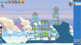 Angry Birds Friends - Week 29 Winter Tournament All Levels December 3Stars Walkthrough All Levels