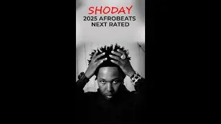 Shoday is Afrobeats' next rated star. No debate!  #afrobeats #afrobeatslovers #shoday